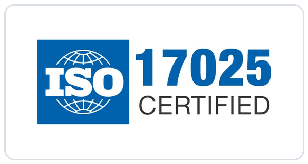 ISO 17025 Accredited